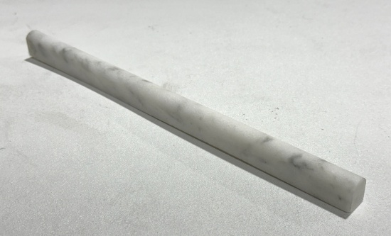 1 LOT 1,206 PCS! White Carrara Pencil honed