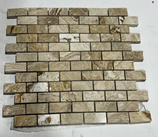 1 LOT 110sf 1"x2"Yosemite Mosaic Polished 12x12