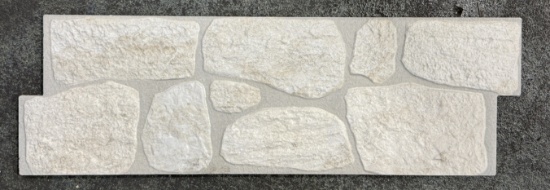 1 Crate 215sf 8"x24" PORCELAIN Veneer White