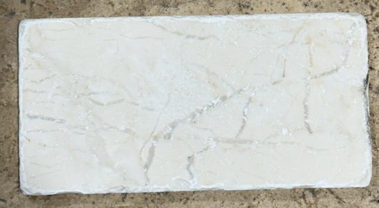 1 Crate 240sf 3"x6" Crema Winter Tumbled
