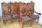 American Renaissance Style Walnut Dining Chairs 14