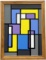 Abstract Geometric Composition Painting Acrylic