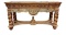 French Regency Style Solid Wood Console Table