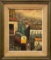 Latin American Impressionist Street Scene, Signed