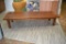 Primitive Carved Teak Coffee Table