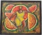 Mexican School Surrealist Abstract Watermelons