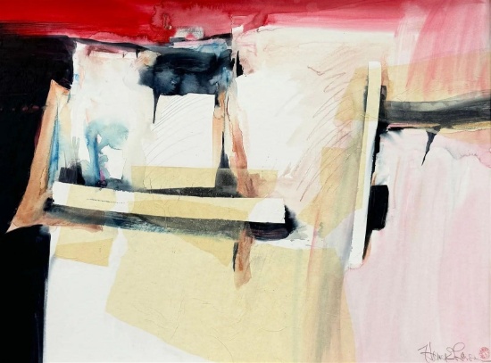 HAROLD (Hal) E. LARSEN b.1935, New Mexico Abstract