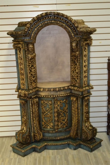ITALIAN BAROQUE ALTAR CABINET 17th Century