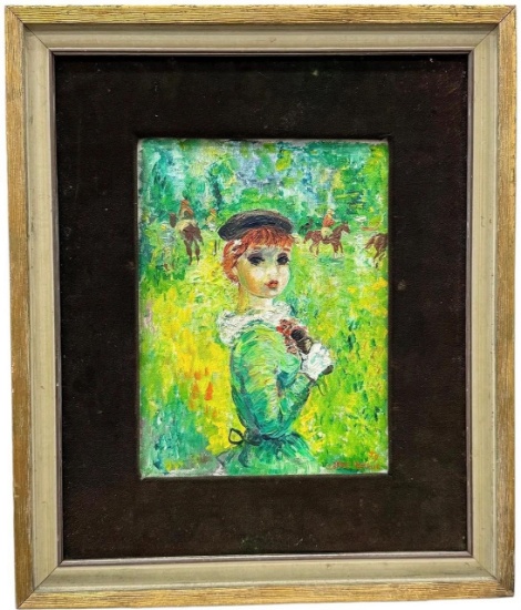 JADE PASTEUR Florida Artist French Woman Landscape