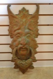 Cast Iron North Wind God Odin Door Knocker