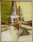 MCM Brazilian Sch. Abstract Expressionist Painting