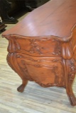 French Style Louis XV Oak Double Faced Desk