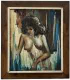GRANVILLE FISHER (1906-1988) Nude, Florida Artist
