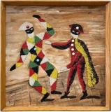 MARIO BALDAN Italian School MCM Jokers Signed 1961
