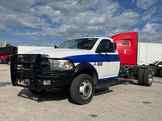 2018 RAM 5500 CAB & CHASSIS TRUCK CUMMINS TURBO DIESEL CLEAN GREAT RUNNING TRUCK WITH LOW MILES