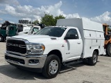 2020 RAM 3500 MECHANICS SERVICE UTILITY BODY TRUCK AIR COMPRESSOR 6.7L CUMMINS DIESEL LOW MILES