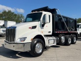 2022 PETERBILT 579 TRI AXLE DUMP TRUCK ONLY 107K MILES