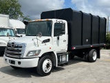 2019 HINO 268 CHIPPER TRUCK WITH 16' NEW CHIPPER DUMP BODY DIESEL UNDER CDL GVWR 25950 LB