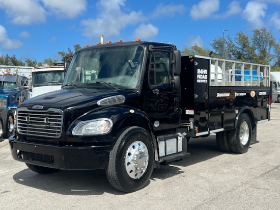 2017 FREIGHTLINER M2106 TIRE TRUCK WITH STELLAR BODY LIFT GATE 6.7L CUMMINS TURBO DIESEL ALLISON
