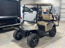 2020 EZ GO RXV GOLF CART 48 VOLT DC SYSTEM ONBOARD CHARGER REAR WITH REAR SEAT WITH CARGO BED