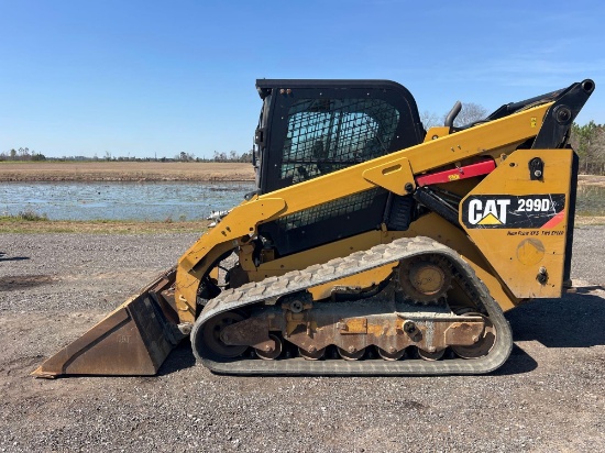 2016 CATERPILLAR 299D2 SKID STEER