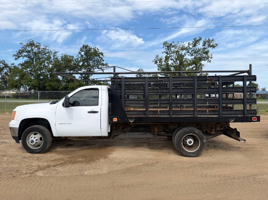 2014 Gmc 3500hd Flatbed Truck