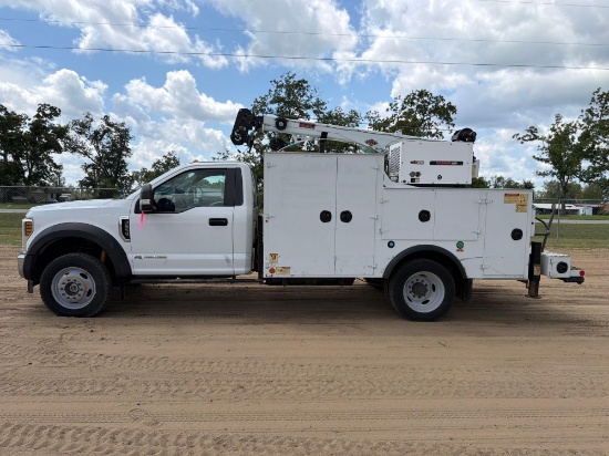 2018 Ford F-550 Xl Single Cab Service Truck