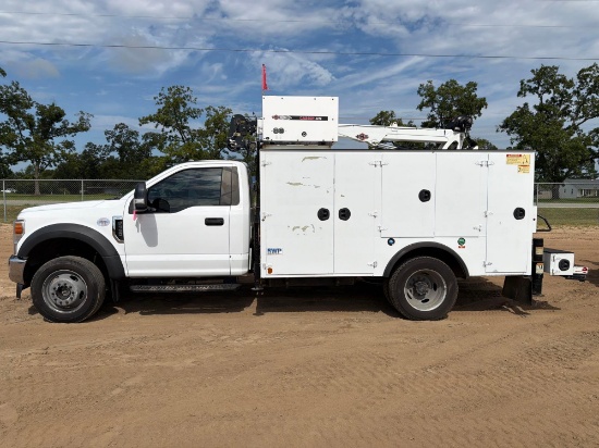 2020 FORD F-550 XL SINGLE CAB SERVICE TRUCK