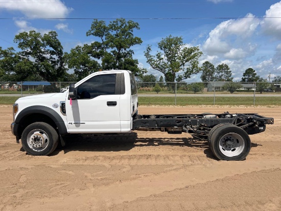 2019 Ford F-550 Xl Single Cab Chassis Truck