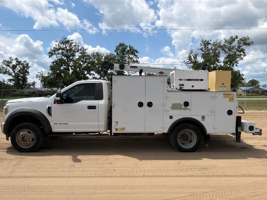 2018 Ford F-550 Xl Single Cab Service Truck