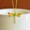 An Exquisite Sterling Silver-Gold Plated Inlaid Jasper Pendant