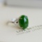 Exquisite Sterling Silver Inlaid Jasper Ring