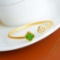 An Exquisite Sterling Silver-Gold Plated Inlaid Jasper Bangle