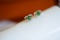 A Pair of Exquisite Sterling Silver Inlaid Jasper Earrings