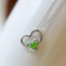 Exquisite Sterling Silver Inlaid Jasper Pendant