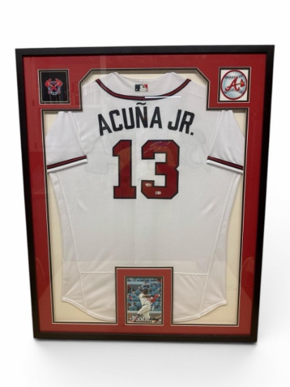 Ronald Acuna Jr Autographed Atlanta Braves Jersey - Fanatics Authentic