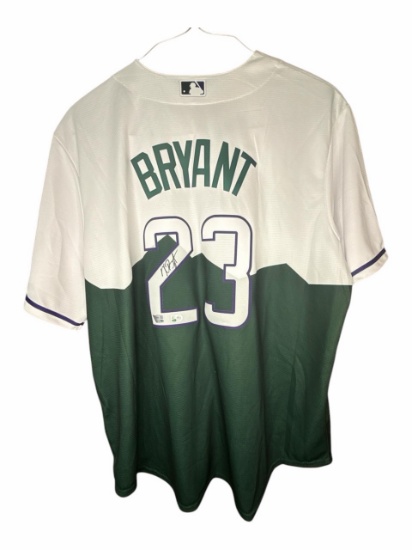 Kris Bryant Autographed Colorado Rockies Jersey - Fanatics Authenticated