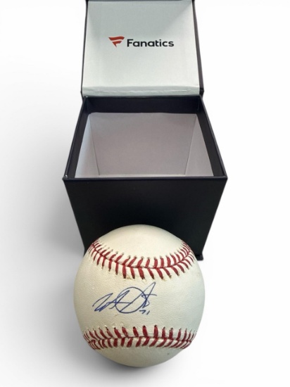 Wade Davis Autographed Baseball