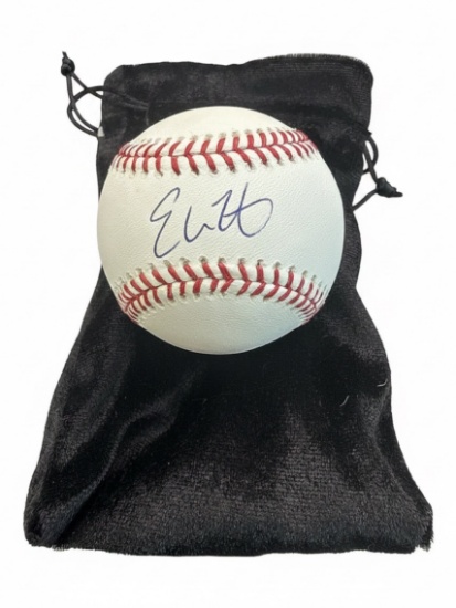 Evan White Autographed Baseball & Cards