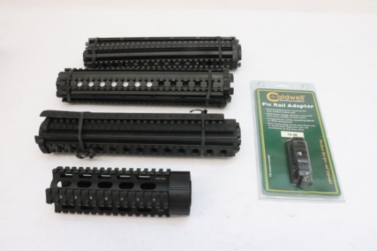 Lot of gun rails | Online Auctions | Proxibid