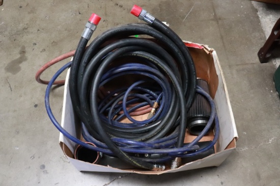 Lot of air hoses, and air filters