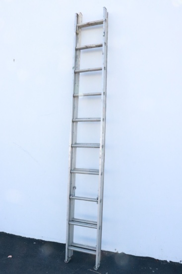 An extension ladder