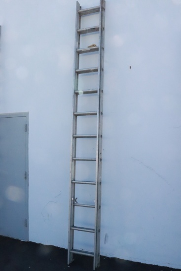 An extension ladder