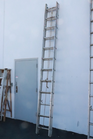 An extension ladder