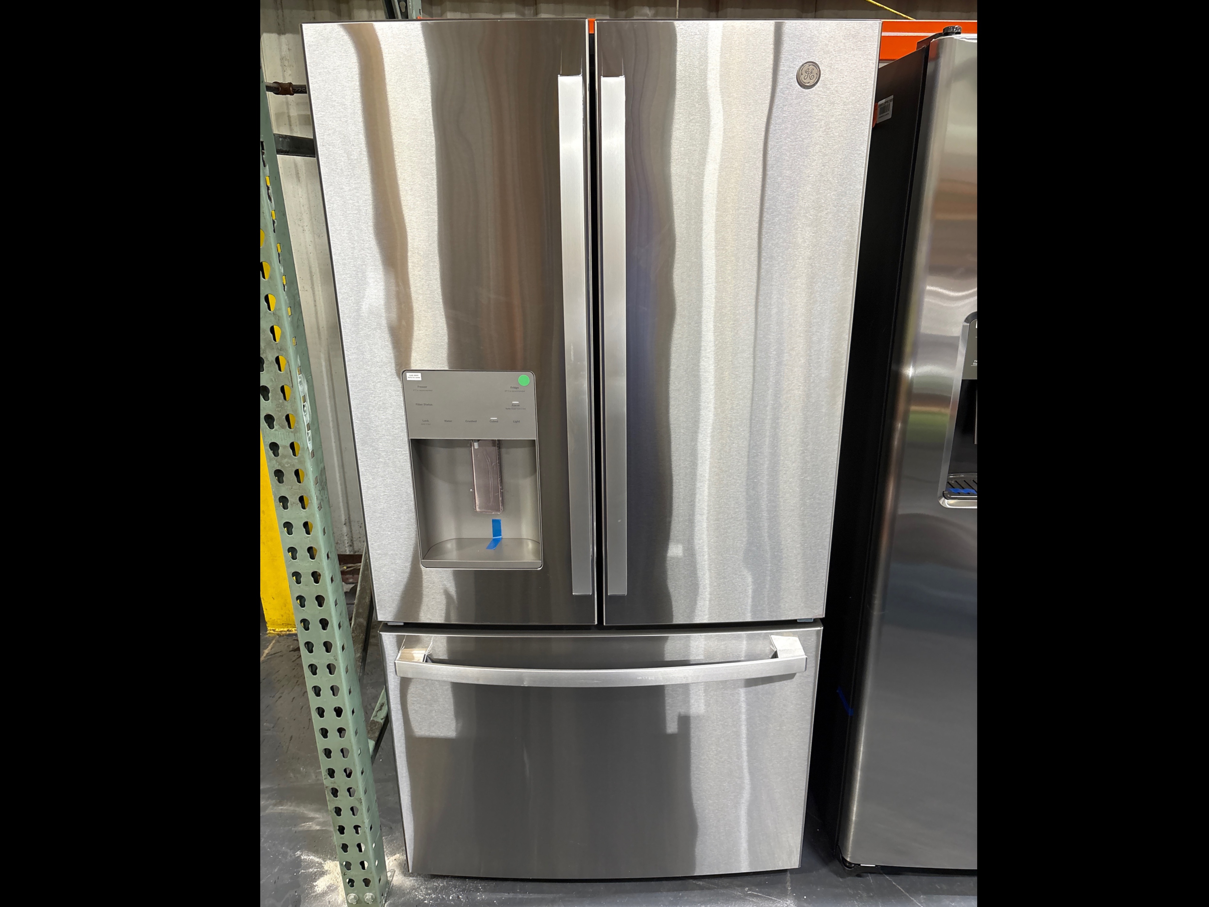 GE 20.6 Cubic Ft Counter Depth French Door | Proxibid