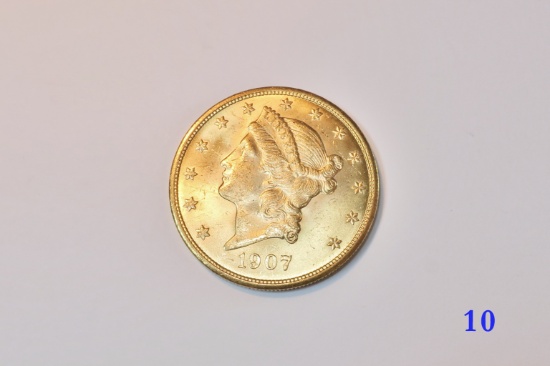 1907 US Gold Double Eagle
