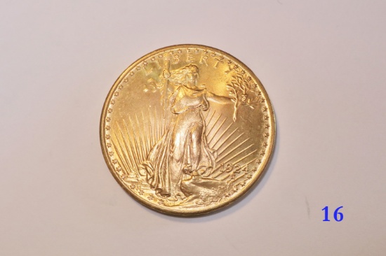 1924 US Gold Double Eagle - St. Gaudens