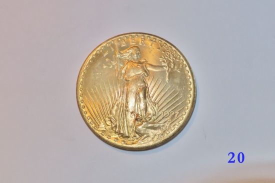 1927 US Gold Double Eagle - St. Gaudens