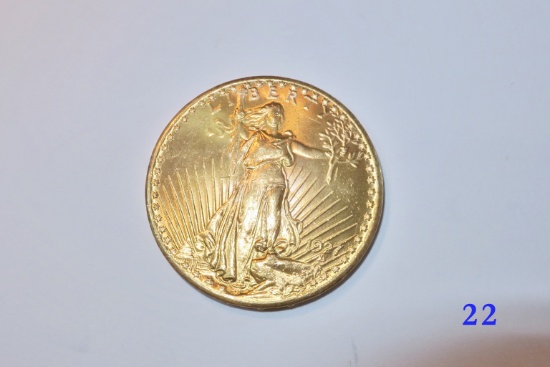 1927 US Gold Double Eagle - St. Gaudens