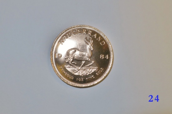 South Africa 1 Oz. Gold Krugerrand